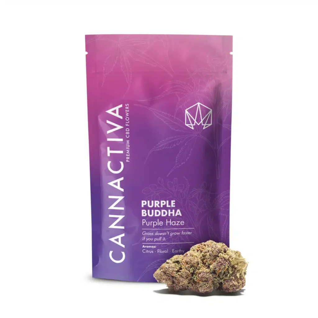 CBD FLOWERS PURPLE BUDDHA (Purple Haze) 2g